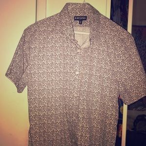Men’s express casual button down! Worn twice
